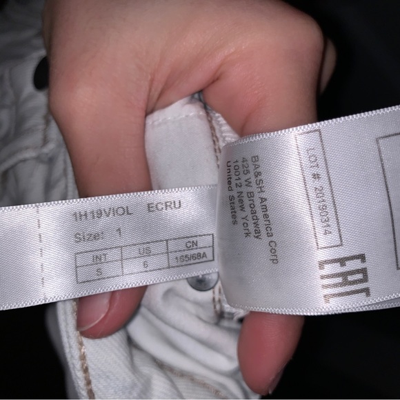 ✖️SOLD✖️Ba&sh straight leg jeans - Picture 12 of 12